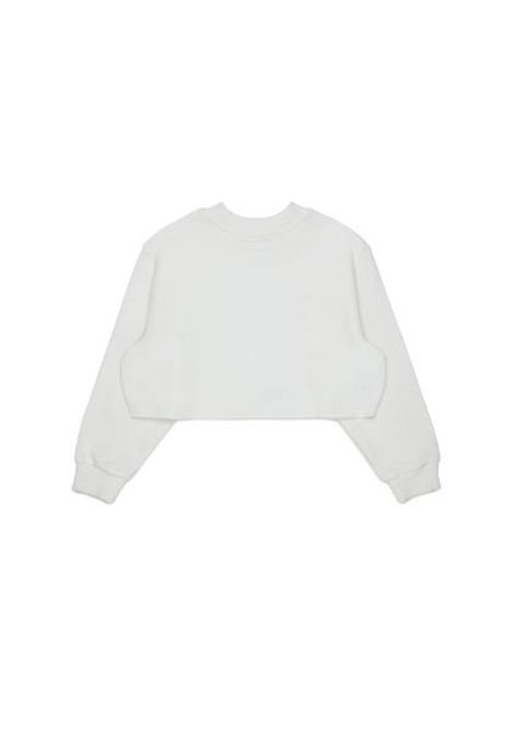 Felpa con strass MM6 KIDS MAISON MARGIELA | M61153 MM04HM6102